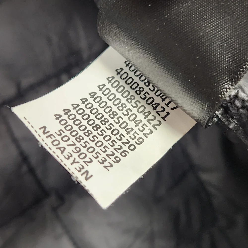 The North Face Jacket Mens Medium Black Thermoball Eco Puffer Full Zip Outdoor
